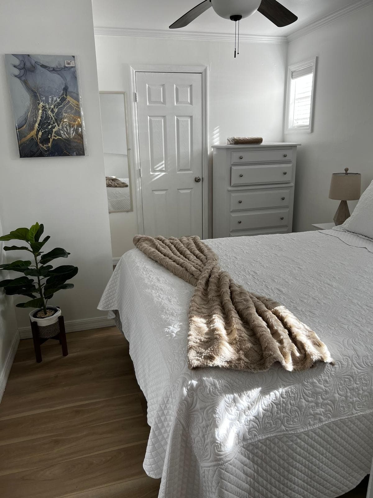 Bedroom of Sunset Villa